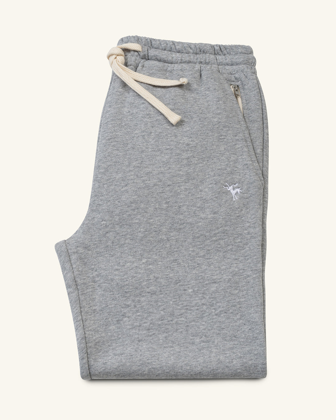 Grey Straight Leg Joggers