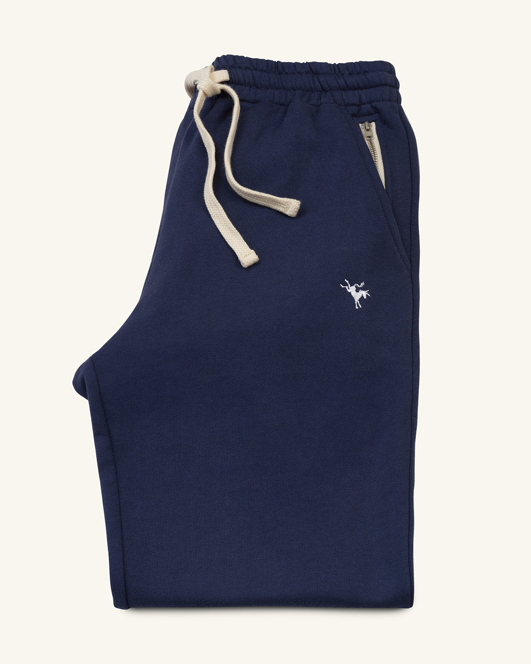 Navy Straight Leg Joggers