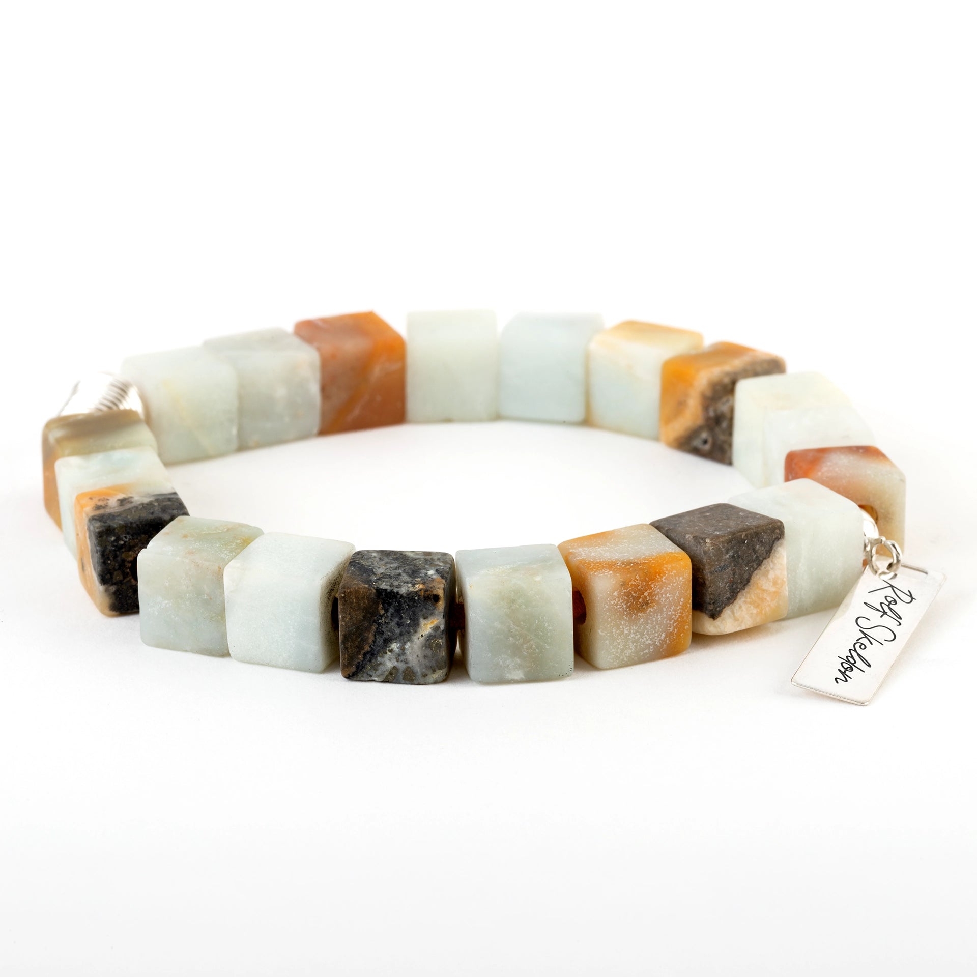 Andean Opal Cube Bracelet