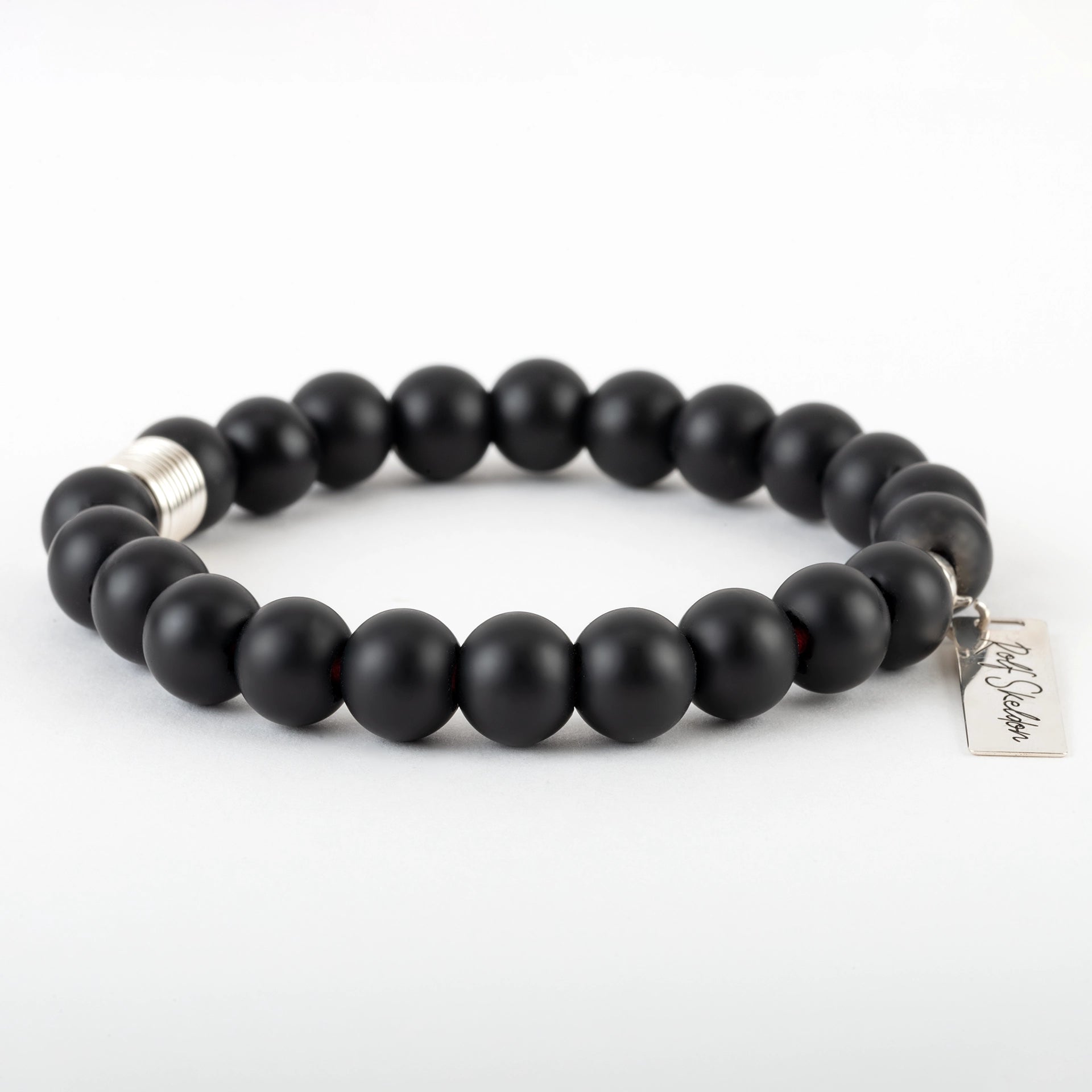 Black Onyx Beaded Bracelet