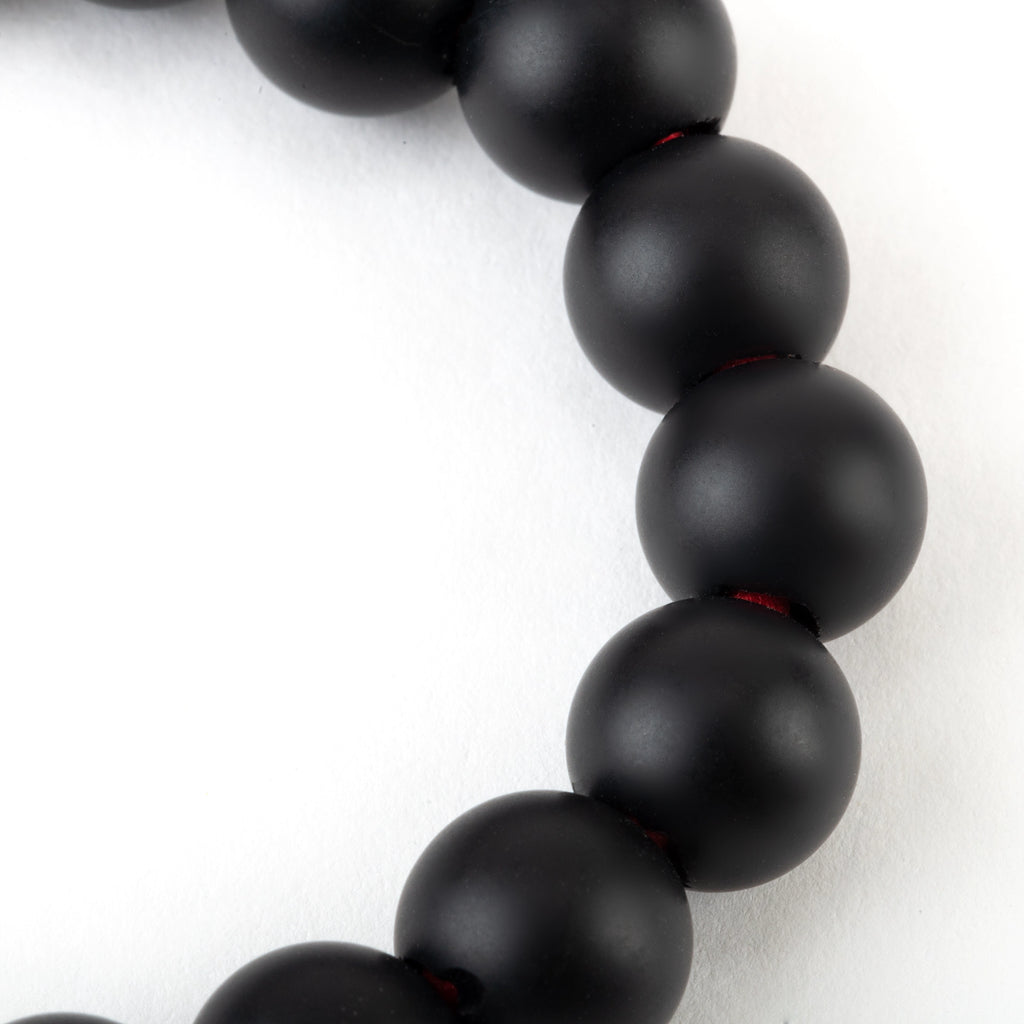 Black Onyx Beaded Bracelet