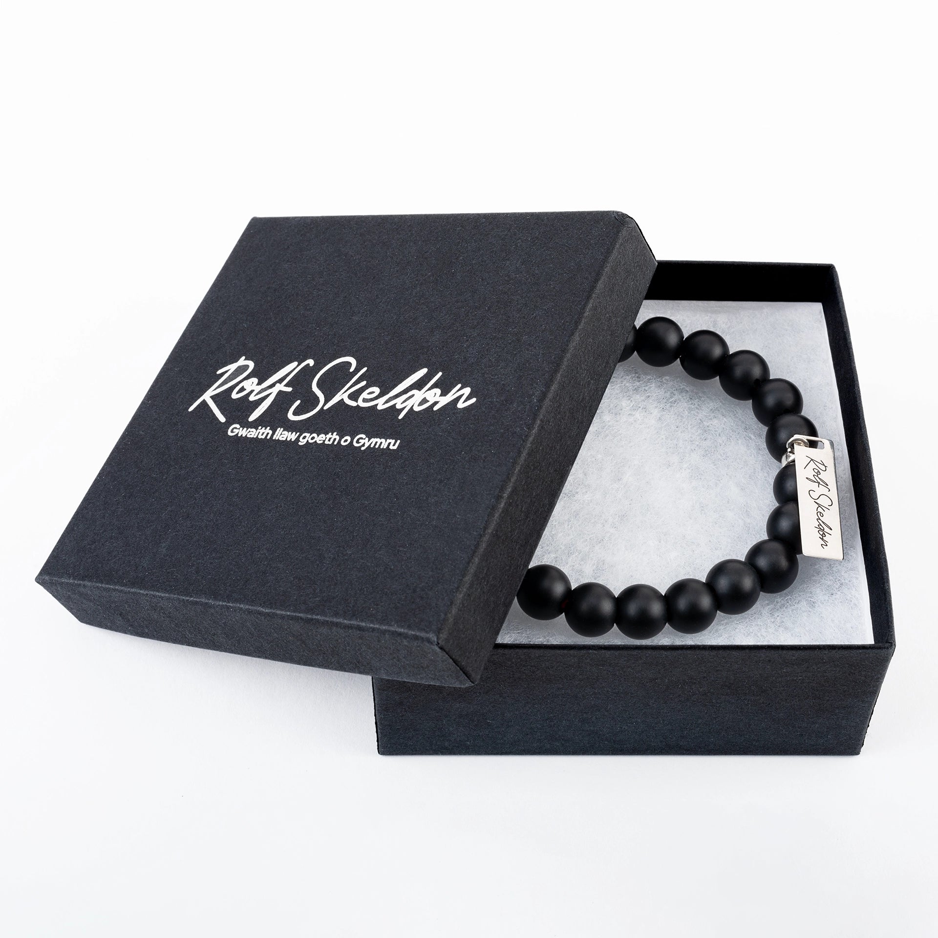Black Onyx Beaded Bracelet