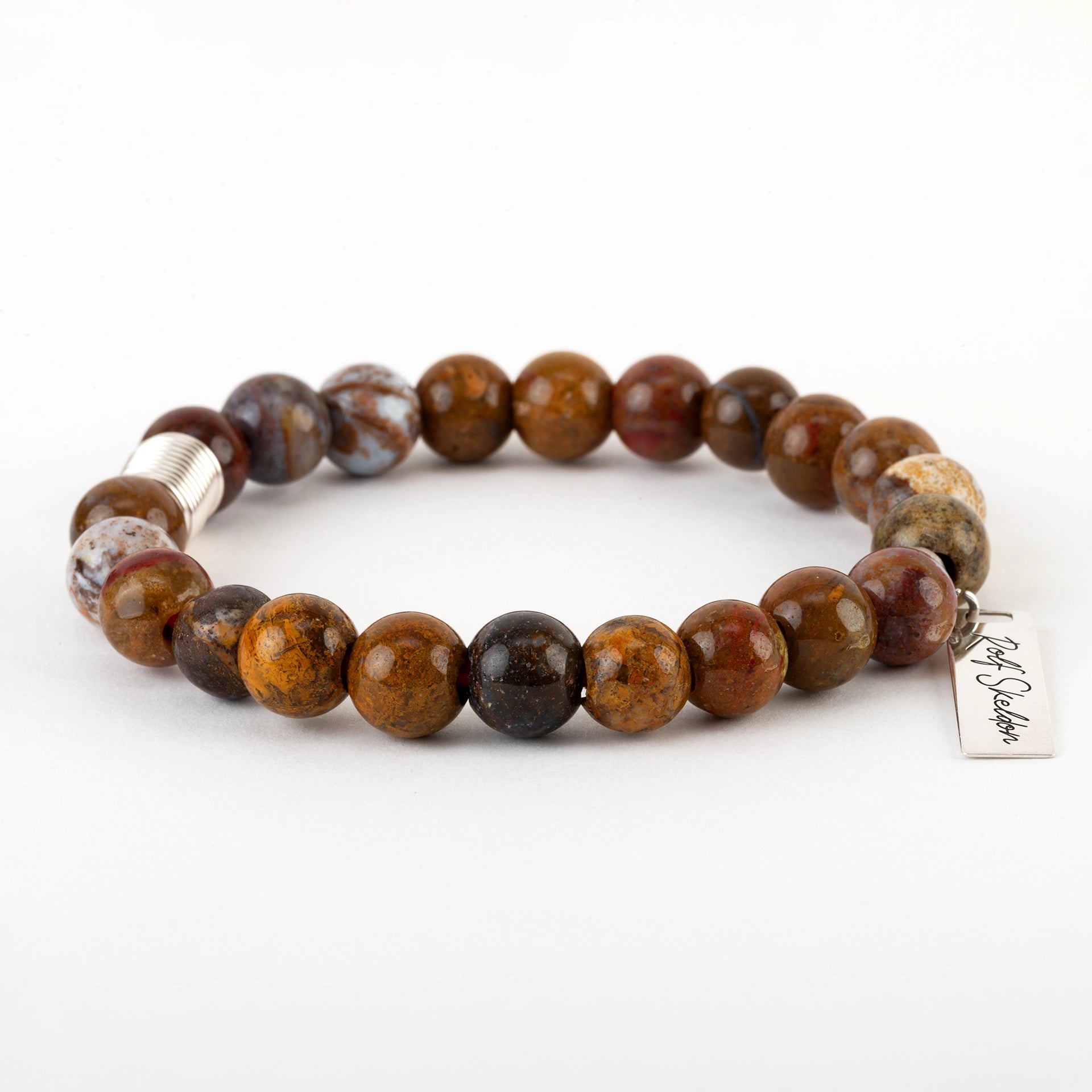 Jasper Beaded Bracelet