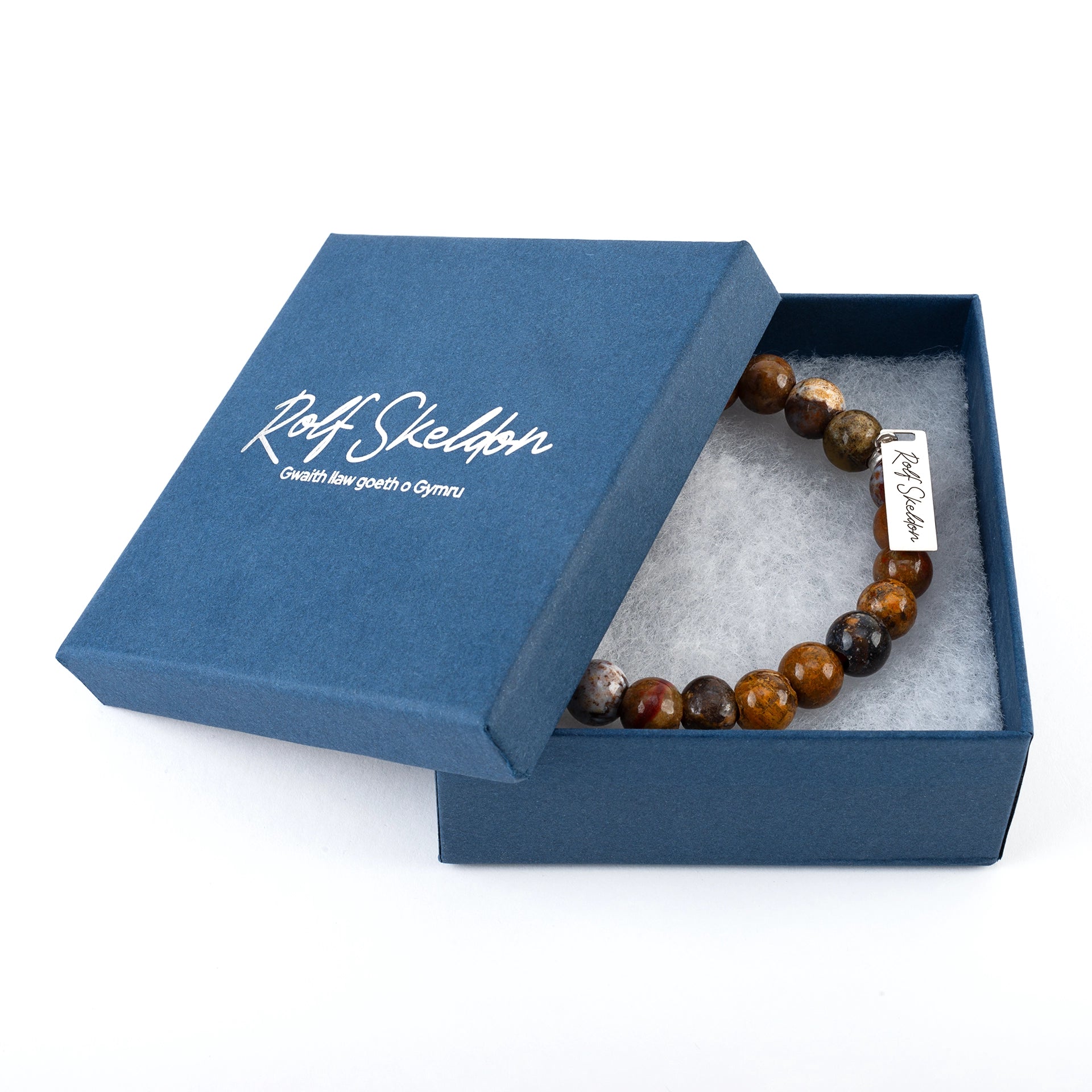 Jasper Beaded Bracelet