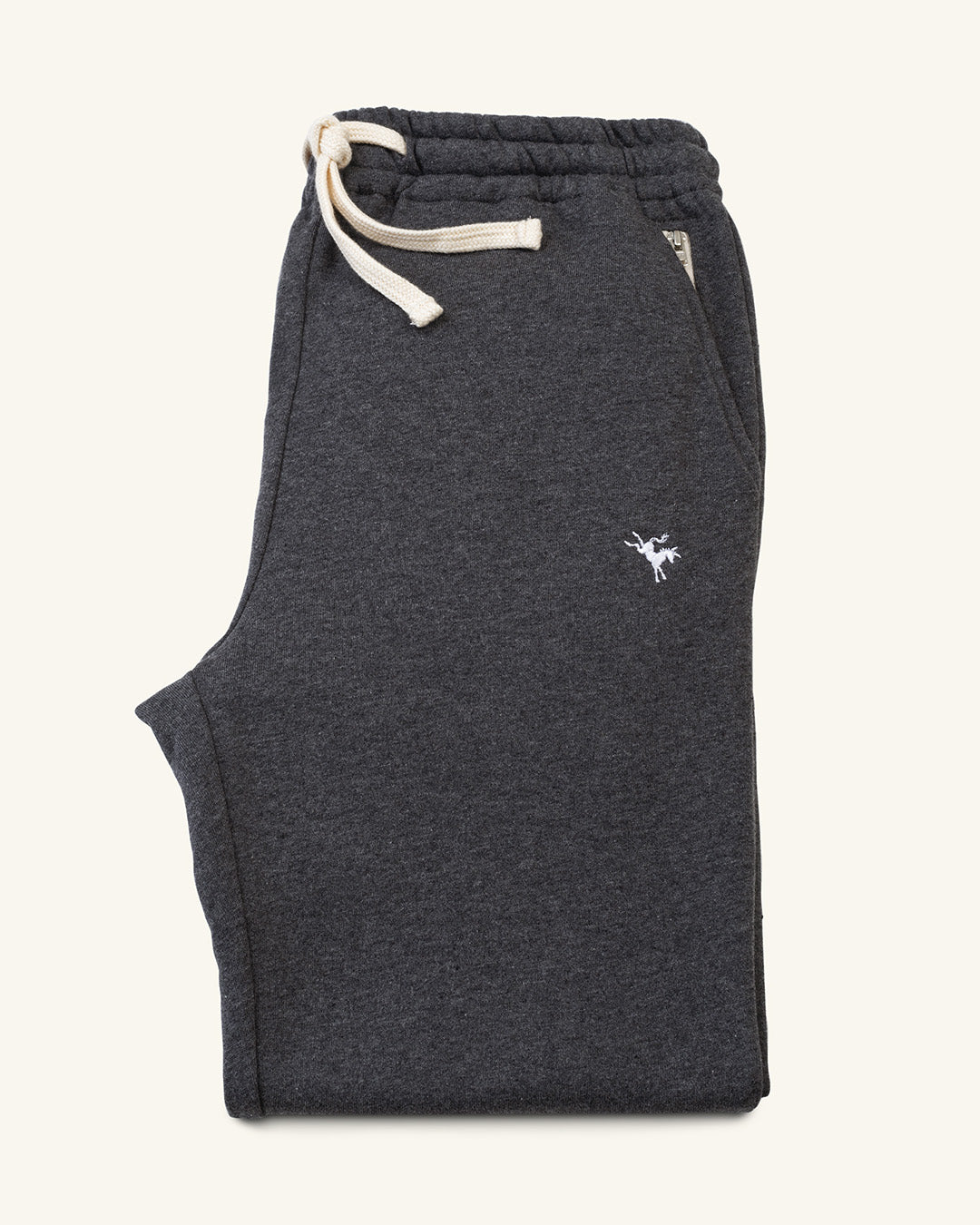 Dark Grey Straight Leg Joggers