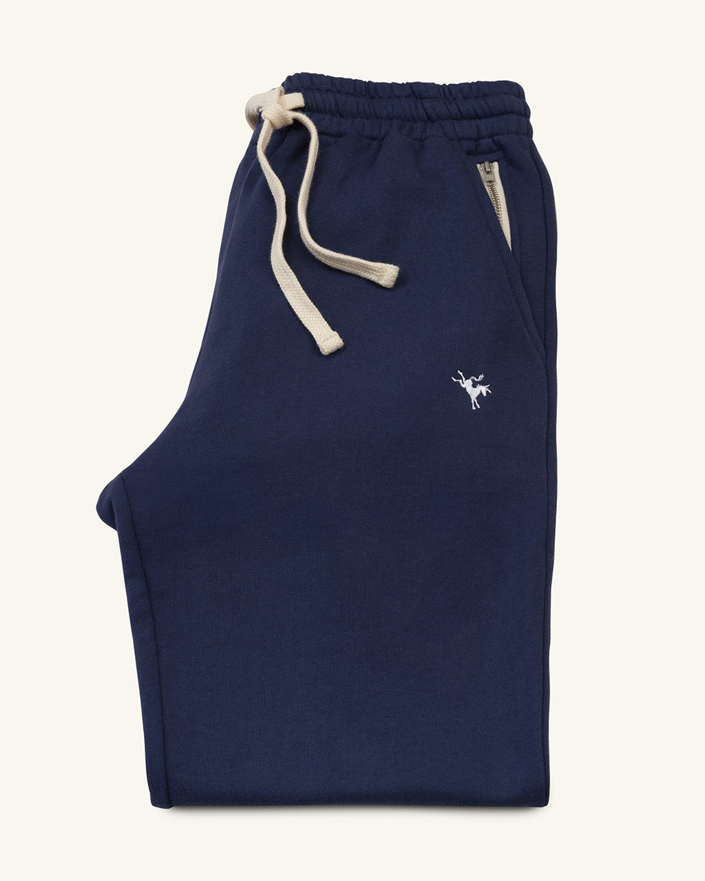 Navy Straight Leg Joggers
